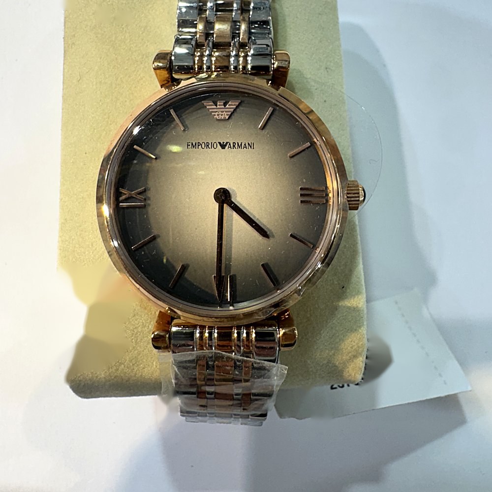 שעון Emporio Armani לאישה, לוח בגוון עשן