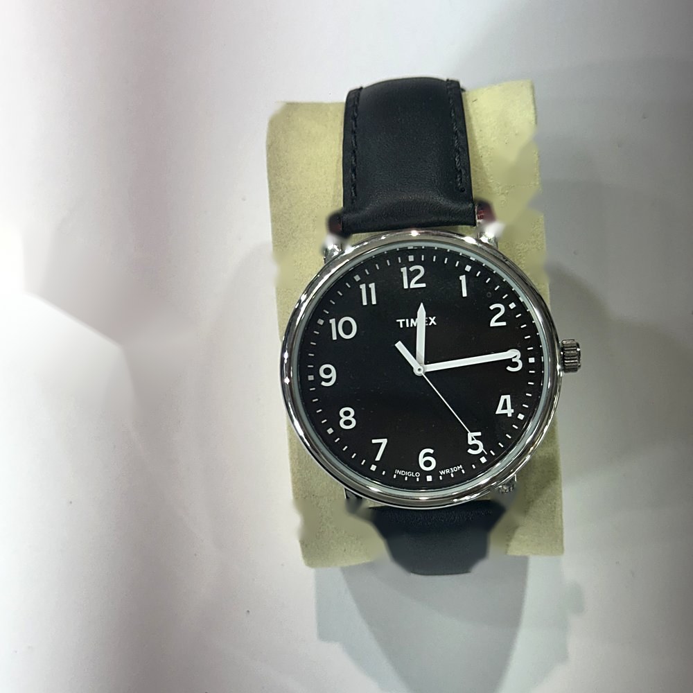 שעון Timex Easy Reader, לוח שחור